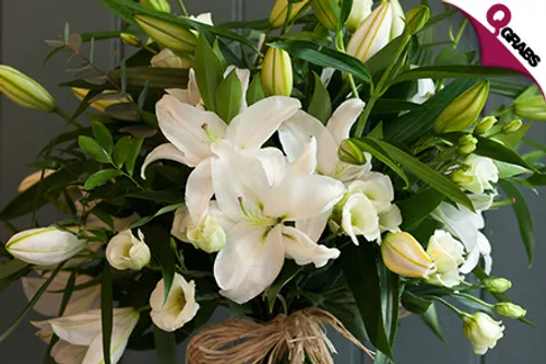 From QR100 Get Your Choice of Beautiful Flowers in a Small, Medium OR Large Selection! (Up to QR600 Value)